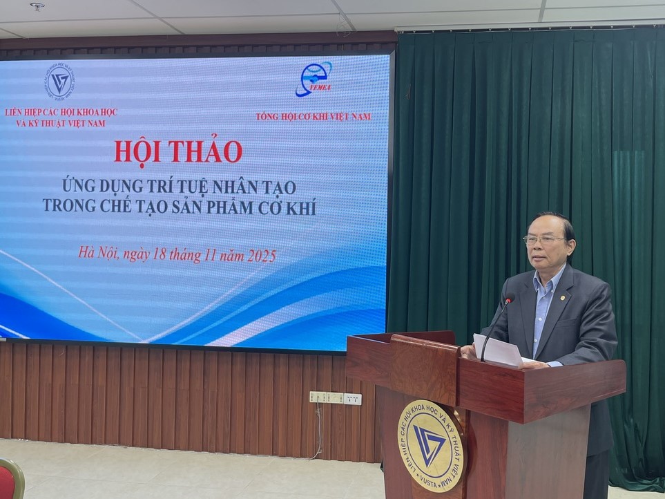 Ứng dụng trí tuệ nhân tạo trong chế tạo sản phẩm cơ khí ở Việt Nam – cơ hội, thách thức và định hướng phát triển